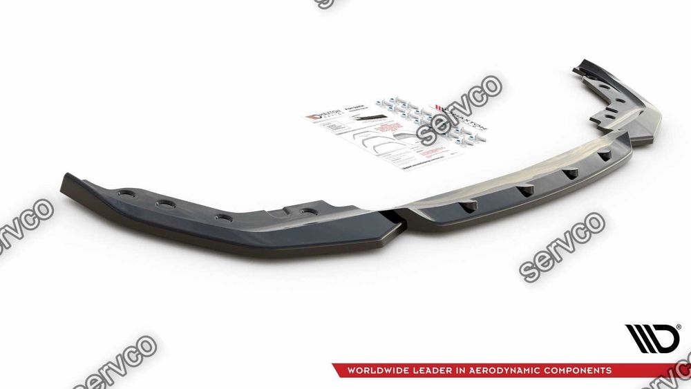 Prelungire bara fata Bmw Seria 3 G20 G21 M-Pack 2018- v7 - Maxton