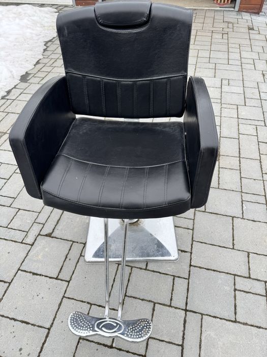 Scaun frizer profesional 3 bucati