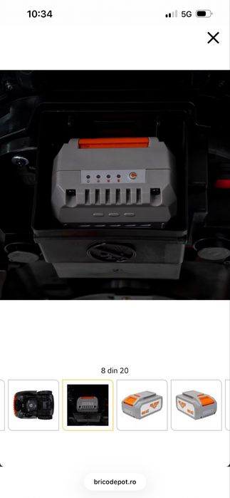 Robot de tuns gazon Ruris 1500 mp