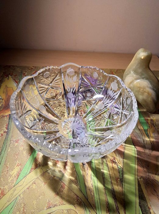 Хрустальные вазы СССР. Чехословакия. Винтаж.