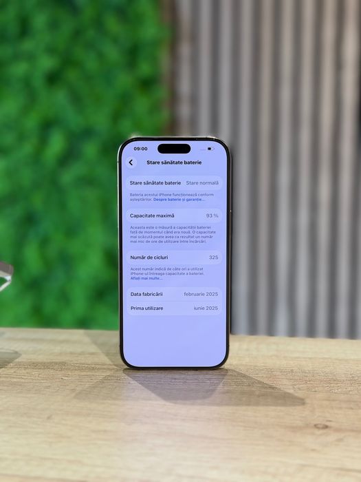 iPhone 16 Pro 128Gb Desert/Baterie93%/Garantie 12 luni @atsgsm.ro
