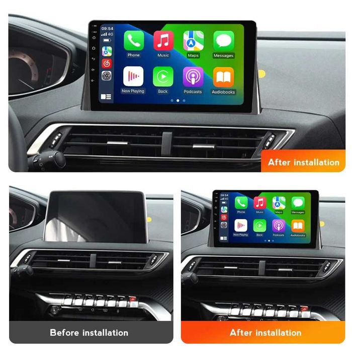 Navigatie Peugeot 3008 2017 - 2020, 2GB 4GB 8GB Garantie Camera