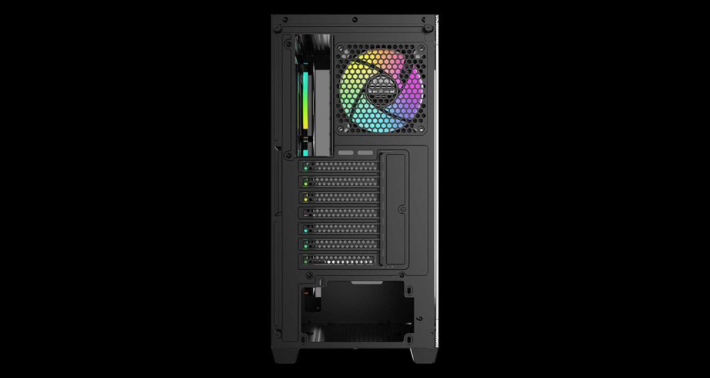 Корпус Ocypus Gamma C72 BK ARGB ATX/mATX/ITX 3xUSB