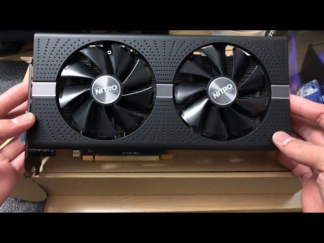 Видеокарта Игровая RX580 AMD
