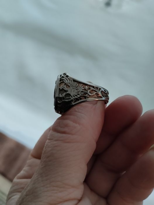 Мужская печатка  самодельная