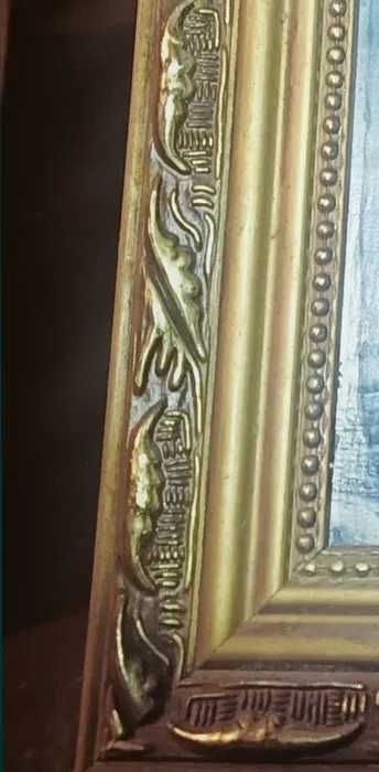 Красивая картина с кораблями