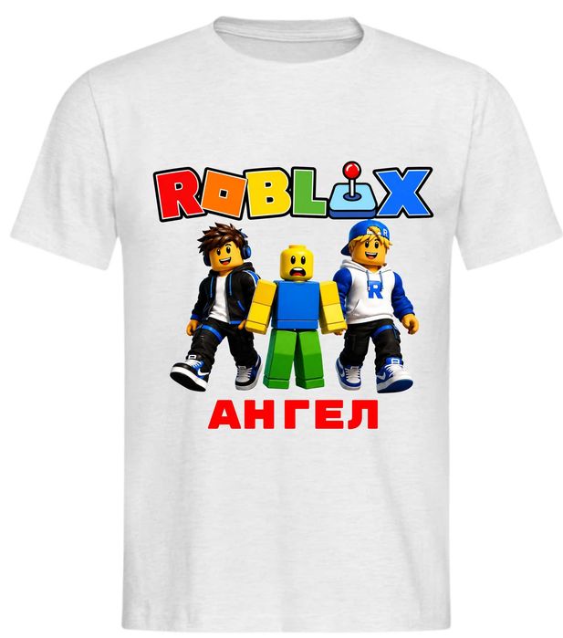 Персонализирана тениска Роблокс / Roblox комплекти за момче
