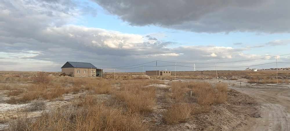 Тахияташ шор ауыл жер орын сатылады ракушка тогилген ток газ косу кере