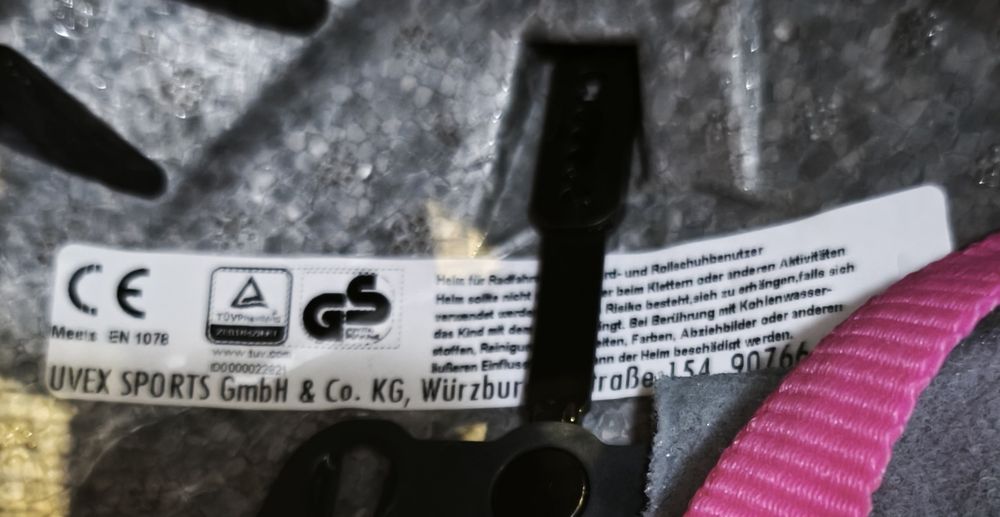 Детска момичешка каска Uvex Kid 1