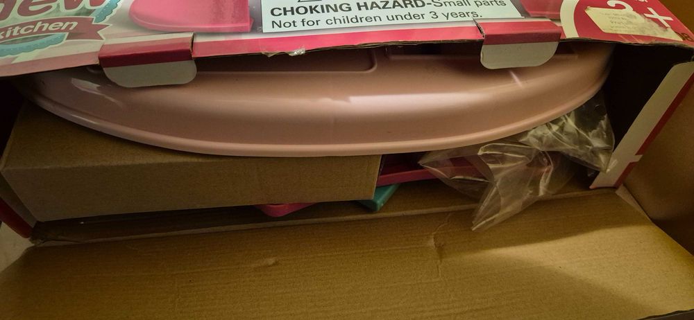 Set bucatarie utilata jucarie Adar, cu sunete si lumini, Roz