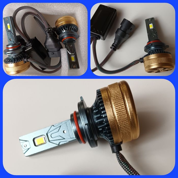 Becuri LED HB3 9005 Canbus 12V-24V 60000LM set 2buc