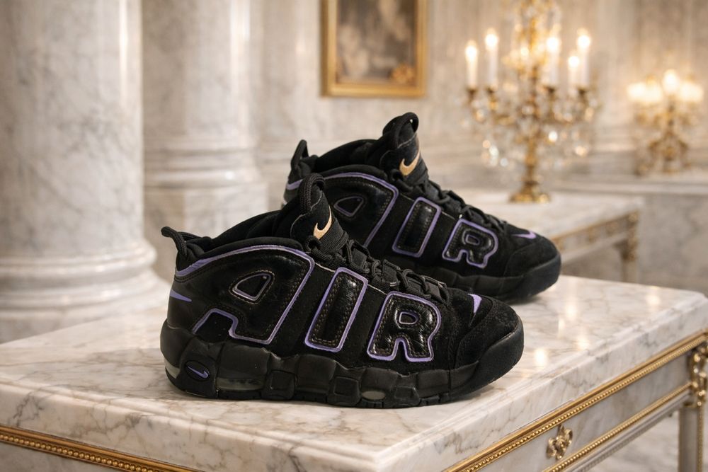 Nike Air UPTEMPO N 35 кожени