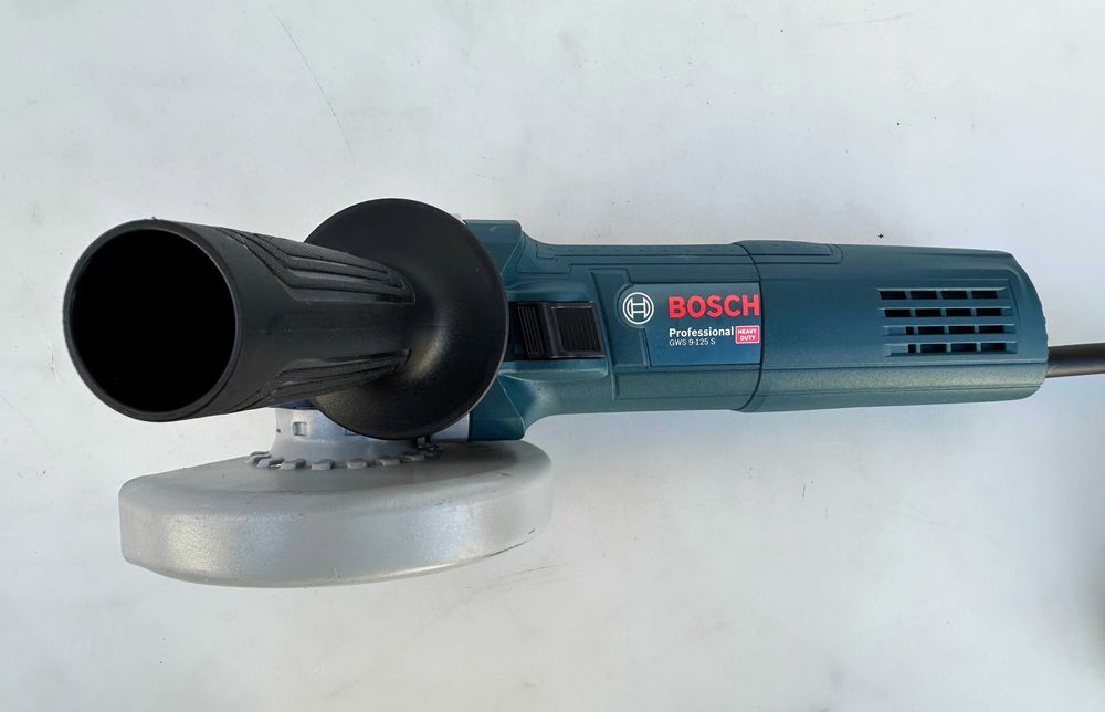 BOSCH GWS 9-125 S - Ъглошлайф с обороти 900W неразличим от нов!