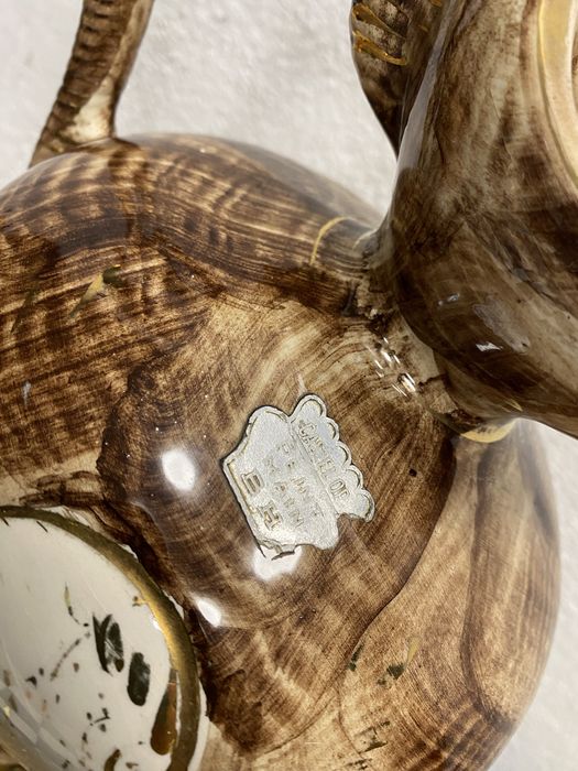 Голяма белгийска кана от порцелан ваза