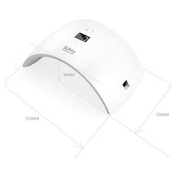 UV-LED лампа/печка за нокти SUN 9S, 24 W, 15 LED