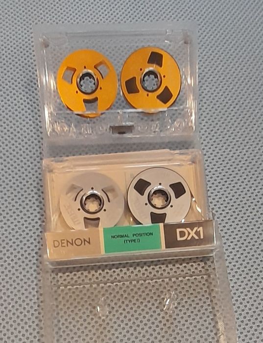 Аудио Касети с алум. магнетофонни ролки - НОВИ