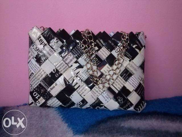 Geanta hartie 100% ecologica