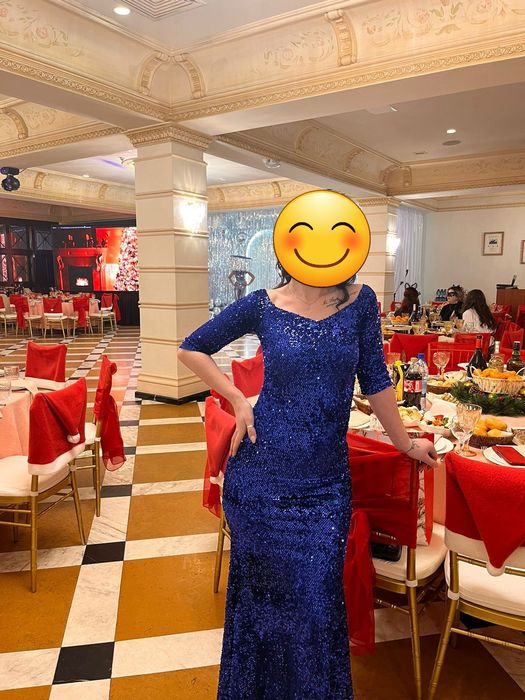 Платье вечернее в пол