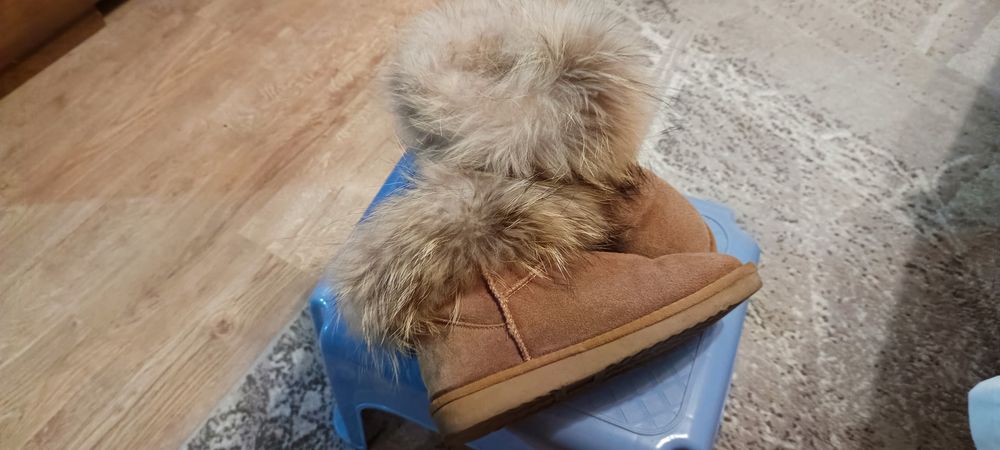 Ghetuțe cu blăniță naturală