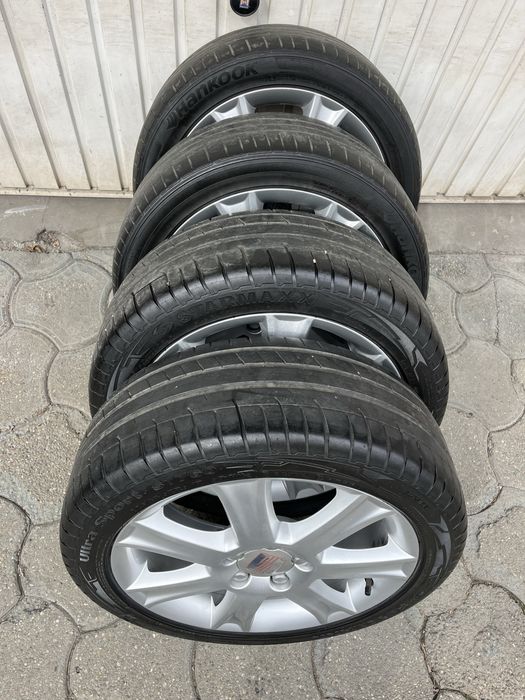 Jante aliaj 5x112mm, anvelope 225/45 R17, Seat Leon, Altea, Alhambra