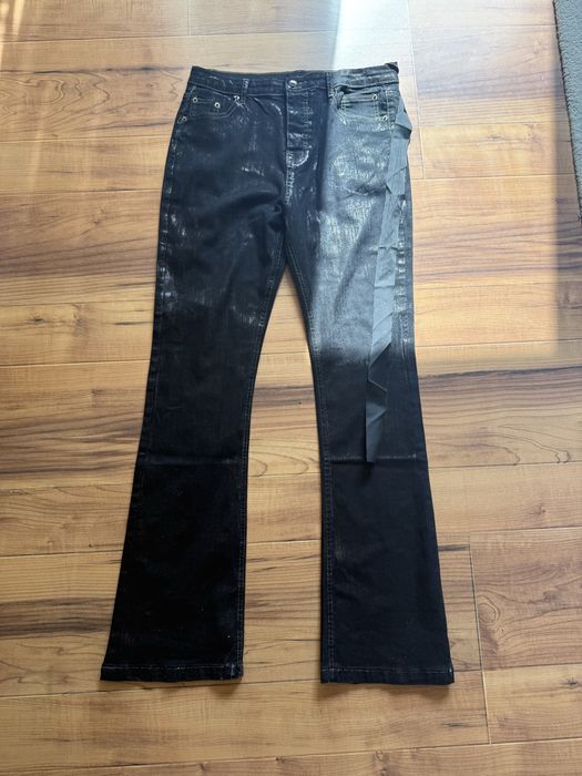 Rick owens waxed jeans