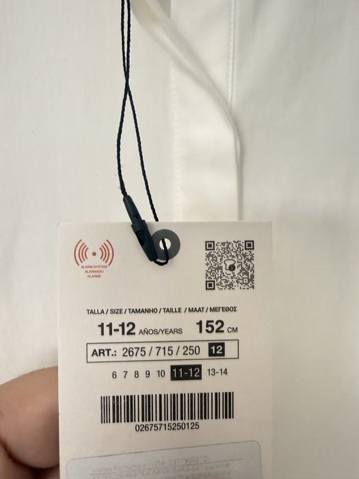 Rochie scoala Zara 11-12 ani noua