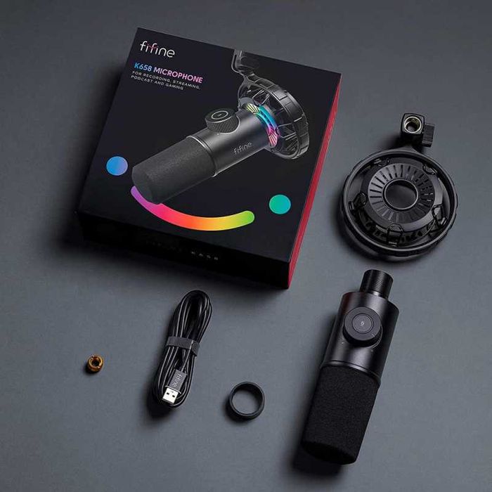 FIFINE K658 USB Dinamik mikrafon