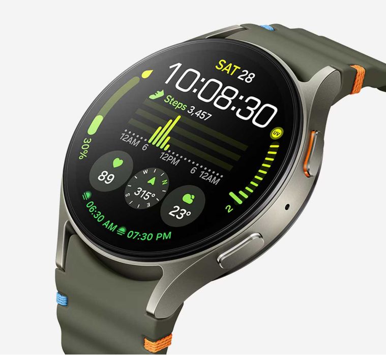 Samsung Galaxy Watch 7 44mm BT Green full box in garantie cu accesorii extra