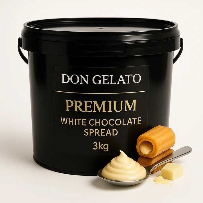 Бял течен шоколад Don Gelato Premium | 1 кг / 3 кг / 10 кг