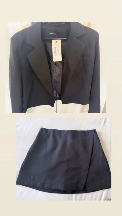 Комплект сако и пола панталон