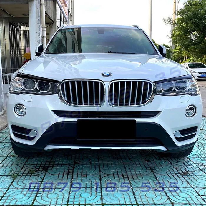 Вежди фарове BMW X3 F25 X4 F26 черни лайсни бмв х3 х4 тунинг аксесоари