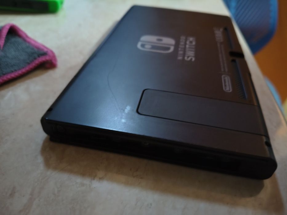 Consola jocuri copii Nintendo Switch modata Hekate cu multe jocuri instalate Super Mario Bros Zelda Pokemon Yoshi Kirby