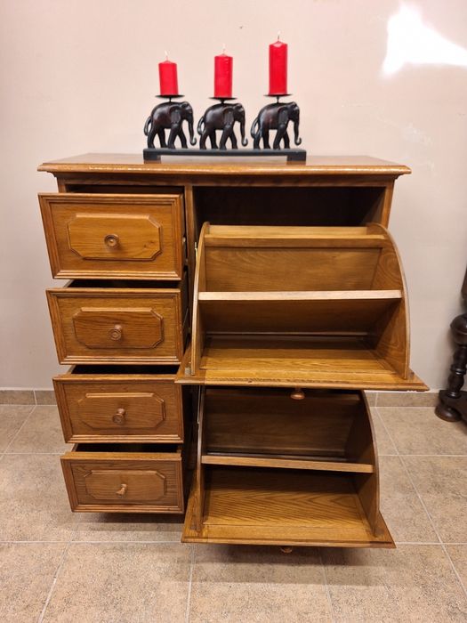 Шкаф за обувки дъб