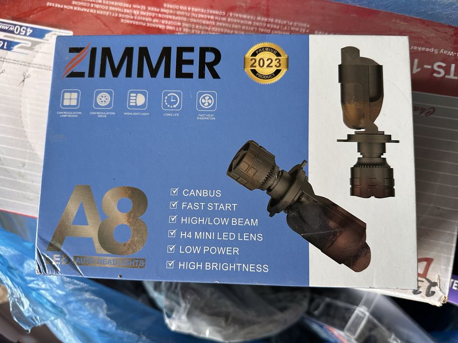 LED линзы H4 формат