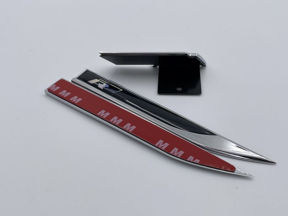 Set embleme VW R-line negru nou