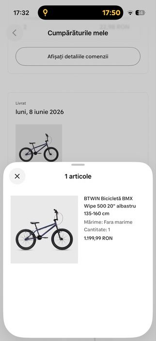 Bmx copii  Btwin