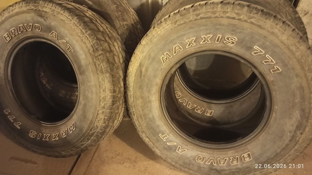 Продам шины maxxis 771 bravo A/T