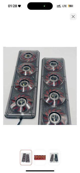 Фонарь задний с LED подсветкой