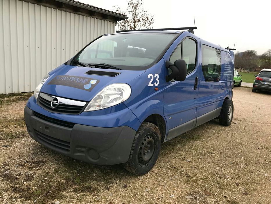 Opel Vivaro motor 20 cdti bara față, faruri, capota, aripi, portiere