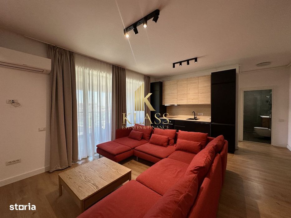 Apartament 3 camere de Inchiriat cu terasa | Blue Bike Pipera | 95 mp — fotografia 1