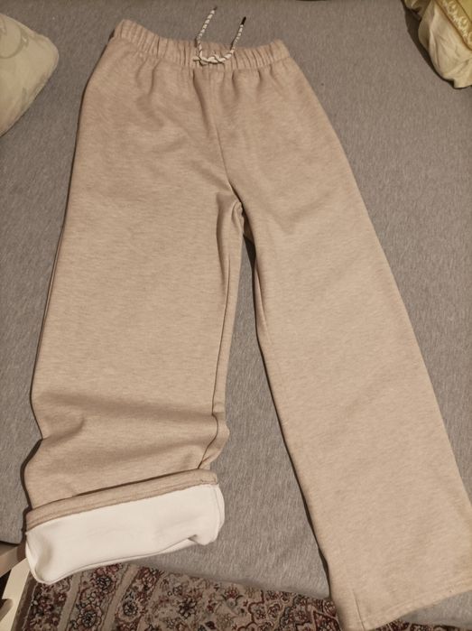 Брюки кюлоты теплые