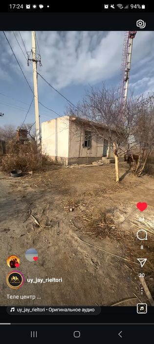 Телецентрда  6-5-4-3 соток времянка болип сатылады