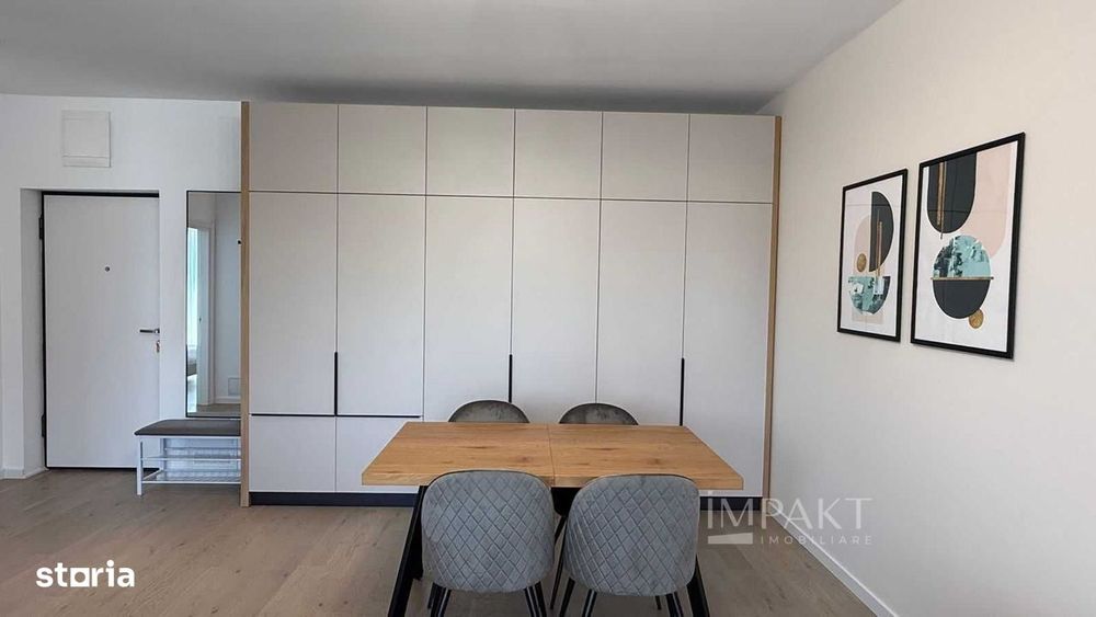Apartament cu 2 camere lux | Zona The Office | Parcare subterana