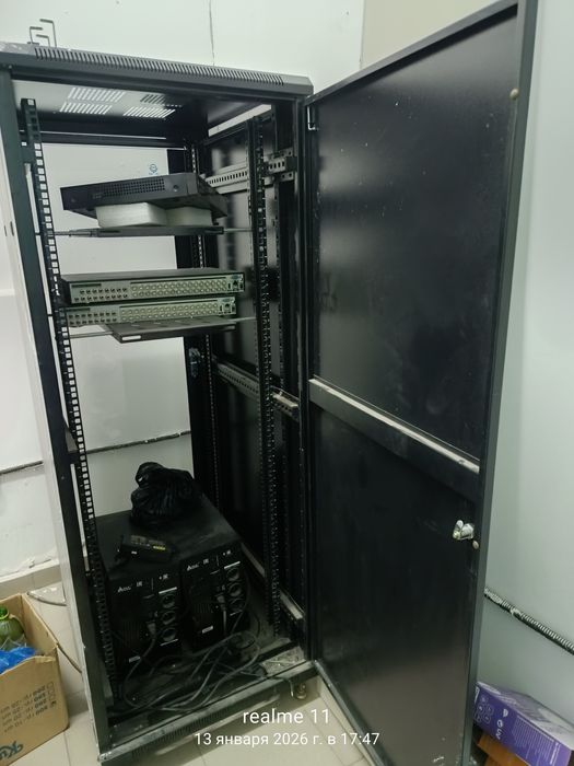 Шкаф серверный телекоммуникационый