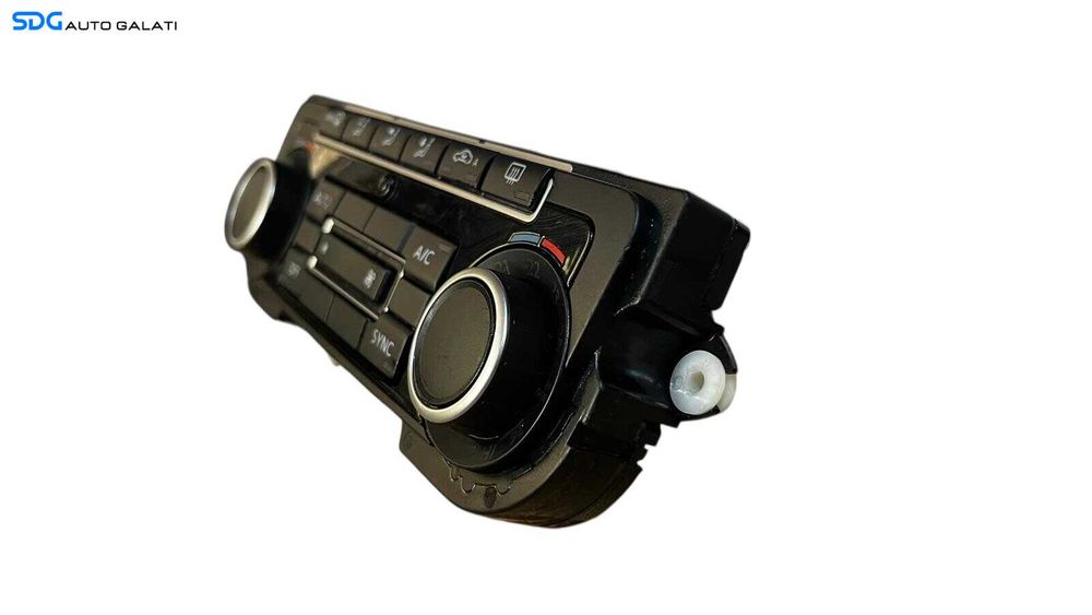 Panou Modul Unitate Comanda AC Aer Conditionat Clima Climatronic Dublu Dual Zone Volkswagen Golf 6 Plus 2008 - 2013 Cod 5K0907044GJ 5HB009746 [LC0657]