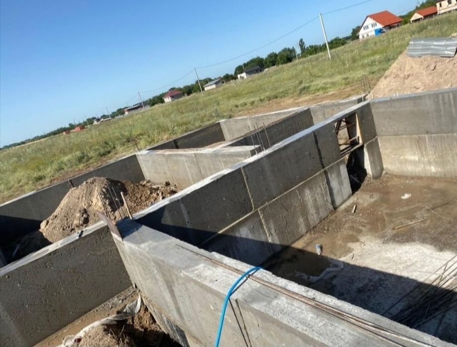 Заливаем фундамент