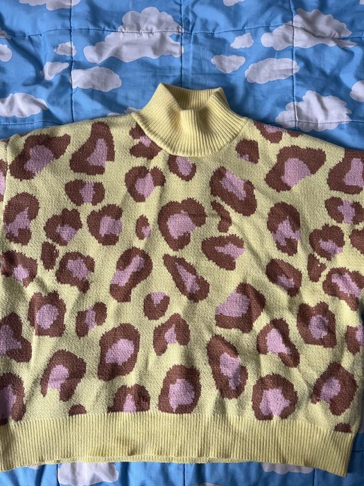 Свитер леопардовый monobrend