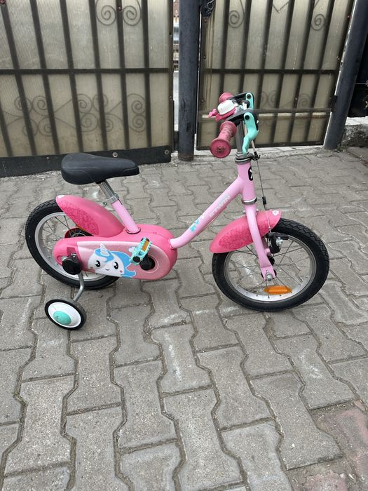 Bicicleta fetite roti 14 btwin