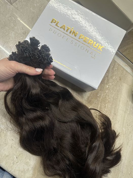 Естественна коса за удължаване и сгъстяване 55см