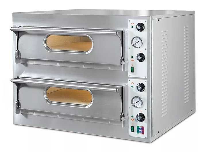 Cuptor pizza electric, cap. 4+4 pizza, diam 32 cm OFERTA SPECIALA